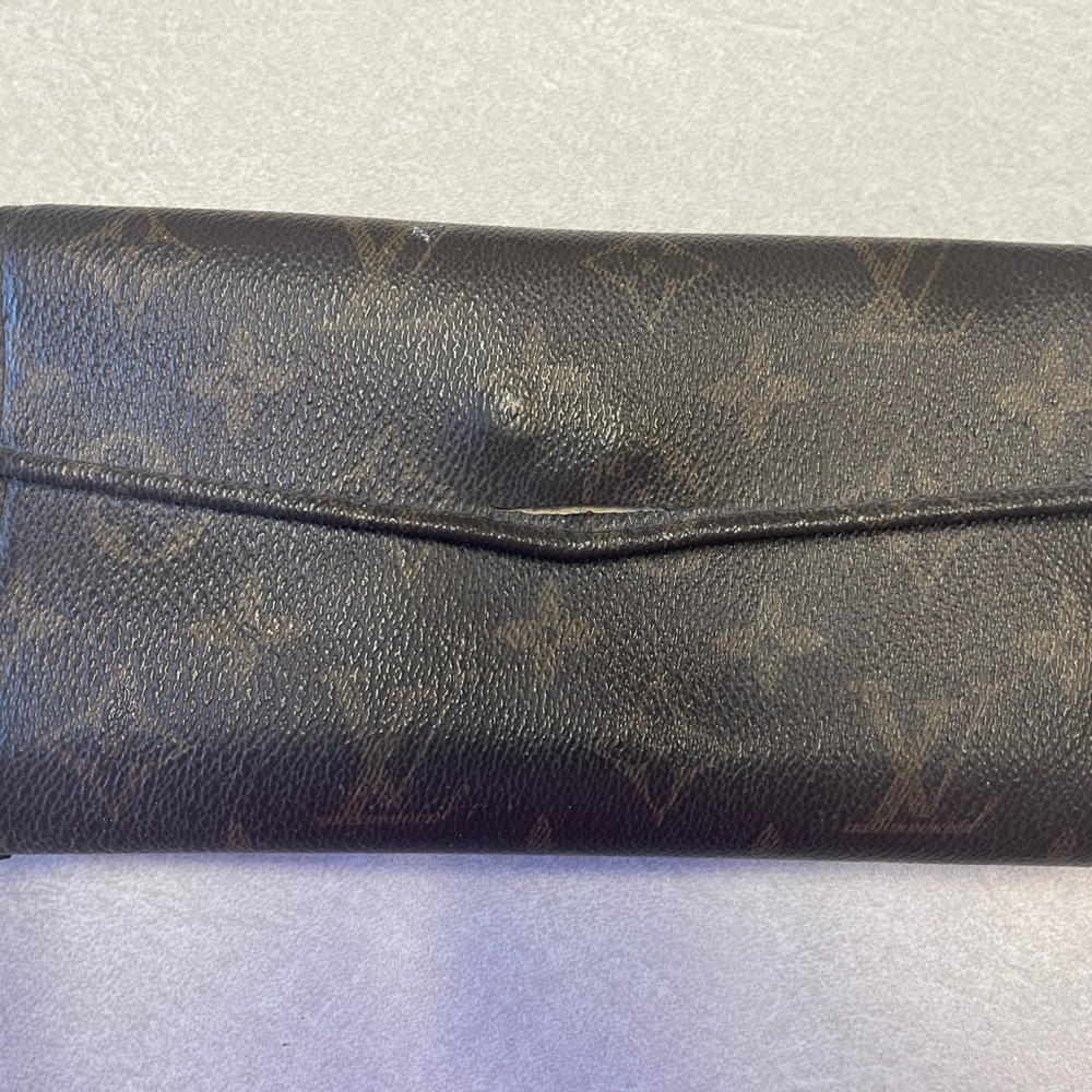 Louis Vuitton Dark Brown Monogram Clutch